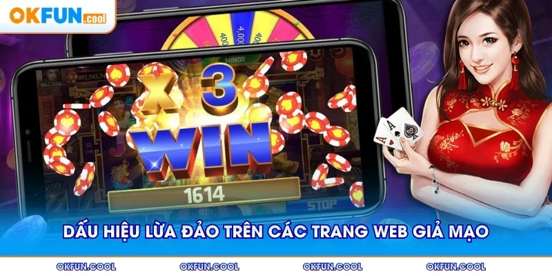 Dấu hiệu cảnh báo lừa đảo trên các trang web giả mạo